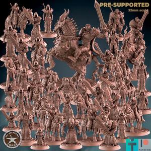 Death Knight v1 BUNDLE (42 Unique pre-supported STLs)