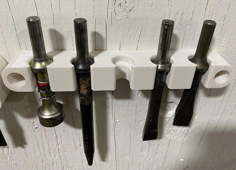 Wall Mounted Air Hammer Bit Rack