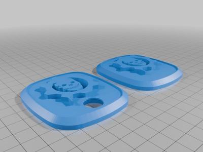 gears of war astro a50 ear logos