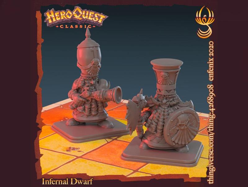 Heroquest - Infernal Dwarf Blunderbuss