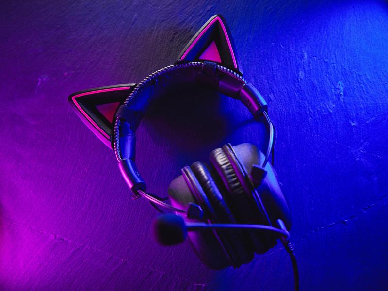 Cute Cat Ears for Headphones