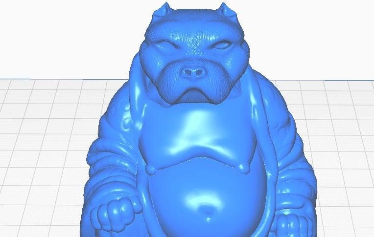 PitBull Buddha (Canine Collection)