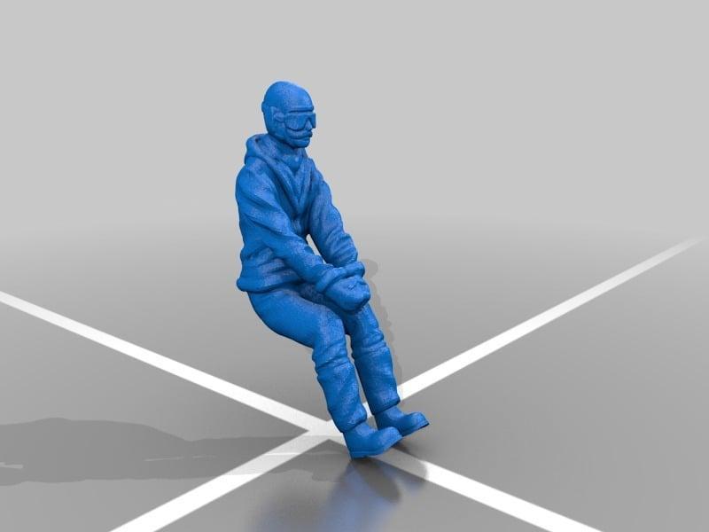 stearman pilot full body