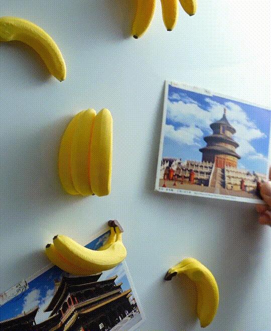 Banana fridge magnets