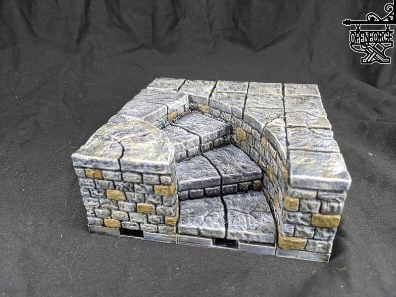 OpenForge 2.0 2x,4x Curved  Concave Platforms