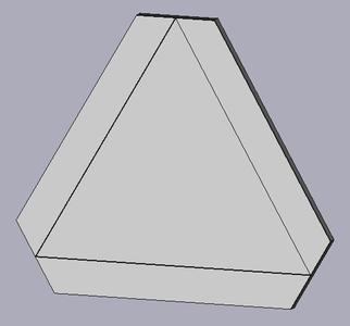 Slow moving vehicle sign.