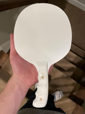 ergonomic ping pong paddle