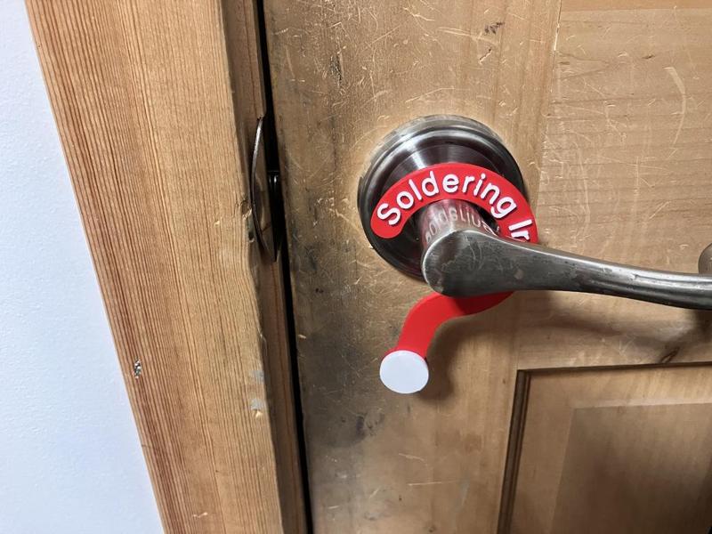 Soldering Iron Reminder