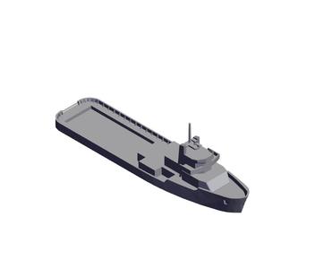 1/700 Scale Tug Boat Anticosti.stl