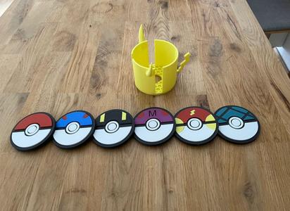Sous verres Pokemon