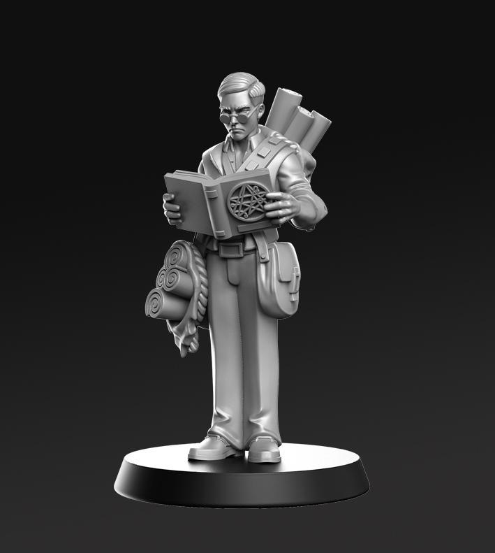 Howard - Investigator - 32mm - DnD -