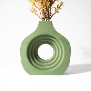 The Artis Vase, Modern and Unique Home Decor for Dried and Preserved Flower Arrangement  | STL File
