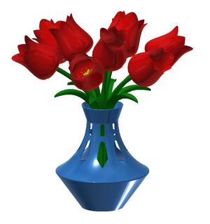 Decorative flower plant vase