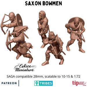 Saxon bowmen - 28mm