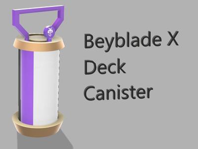 Beyblade X Deck Canister