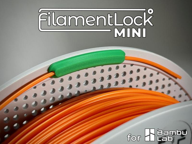 Filament Lock Mini | Bambu Lab Slim Filament Clip
