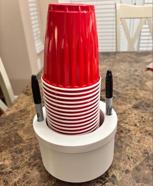 Party Cup and Pen Holder