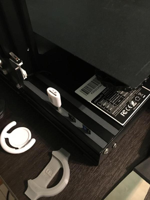 V-SLOT with SD Card and USB holder for ENDER 3