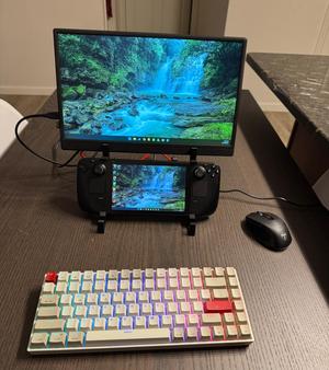 portable monitor steam deck stand