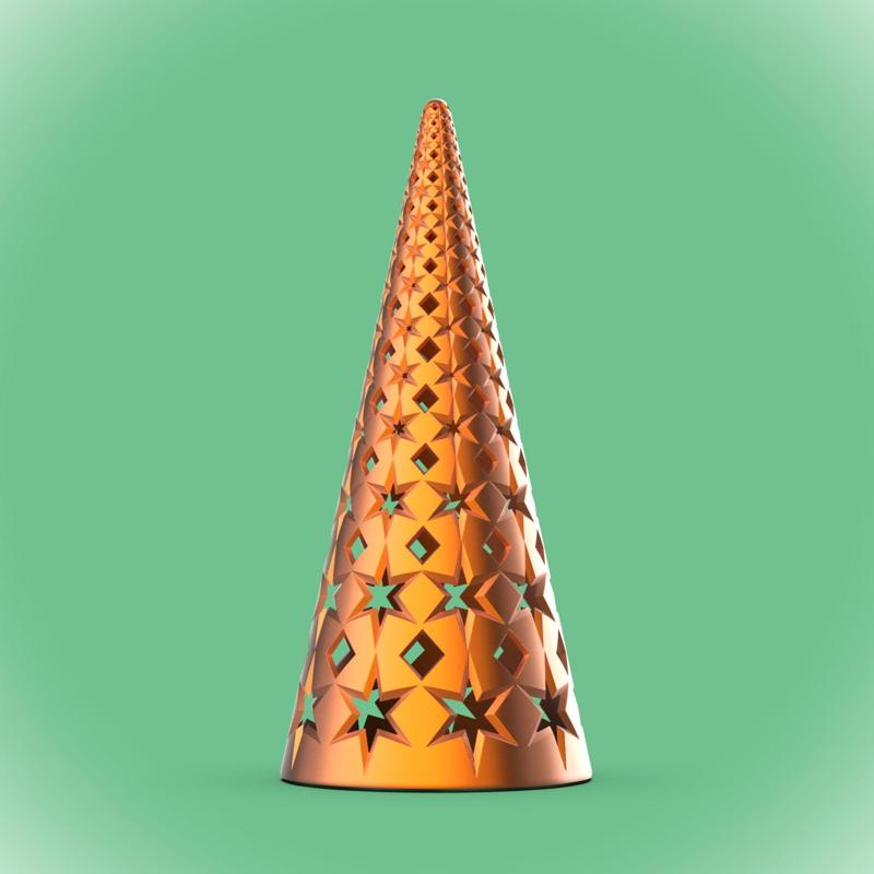 "Holy" Tree Tealight Topper #4