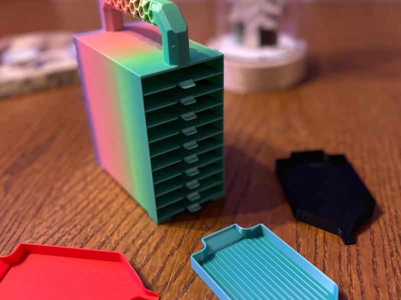 Diamond painting organizer