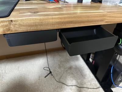 Customizable Under Desk Drawer