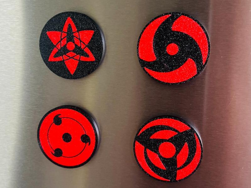 Naruto Sharingan Fridge Magnet
