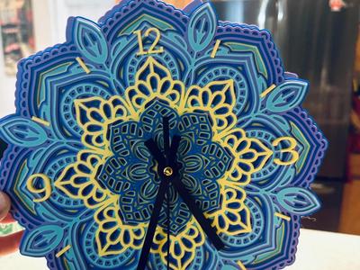 Mandala Clock