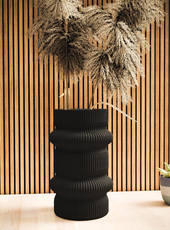 Contemporary Dried Flower Vase