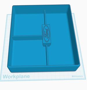 2025 Maverick center console tray rounded edges