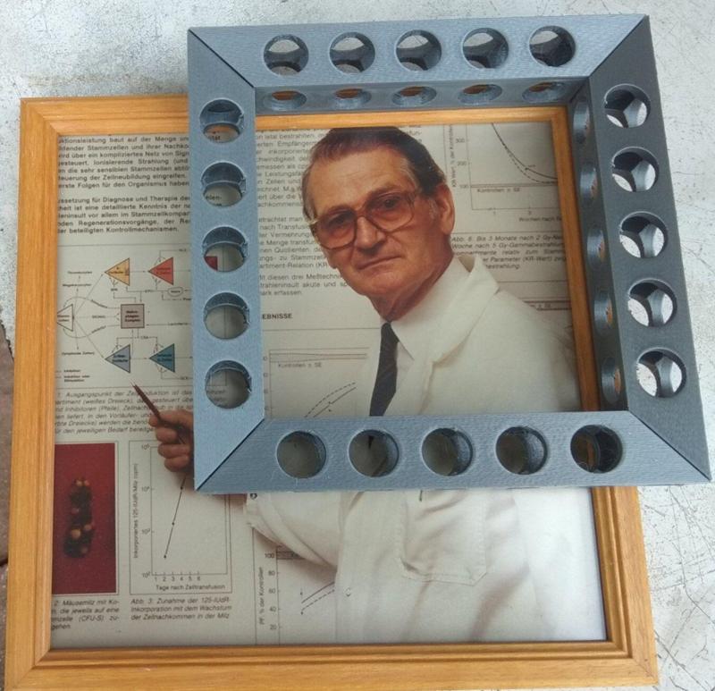 Beleuchtbarer Bilderrahmen