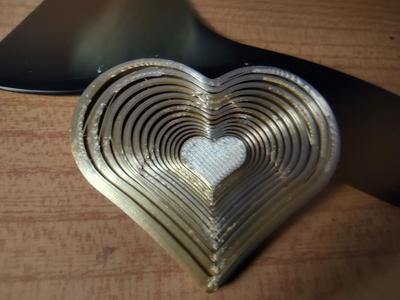 Powerpuff Heart Fidget