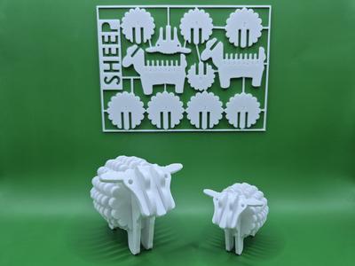Sheep Kit Card
