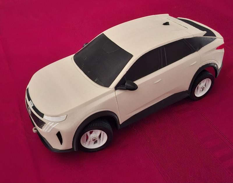 RC CAR body Peugeot 3008 (2024) 1:12 scale