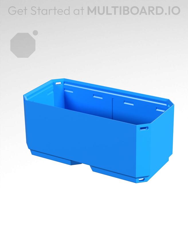 2x1x0.75 - Simple Walls - Multibin Shell