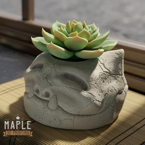 Snorlax Skull Planter - 3.25 Pot