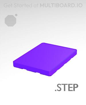 3x4x0·5 - Multibin Insert - STEP Remixing File