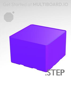 3x3x2 - Multibin Insert - STEP Remixing File