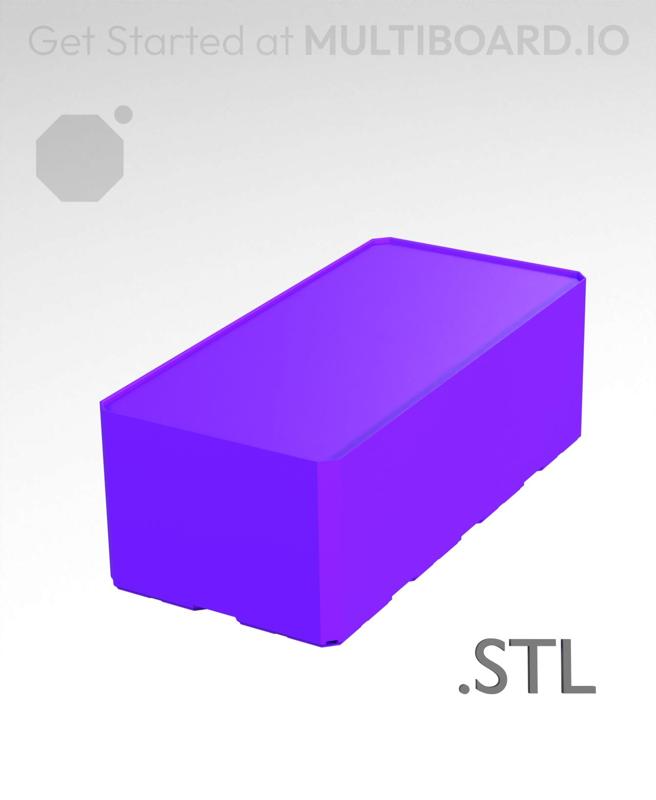 2x4x1·5 - Multibin Insert - STL Remixing File