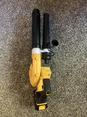Dewalt 20V Max Compact Jobsite Blower attachment holder