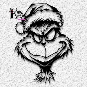 The Grinch Who Stole Christmas wall art Dr. Suess fanart decor