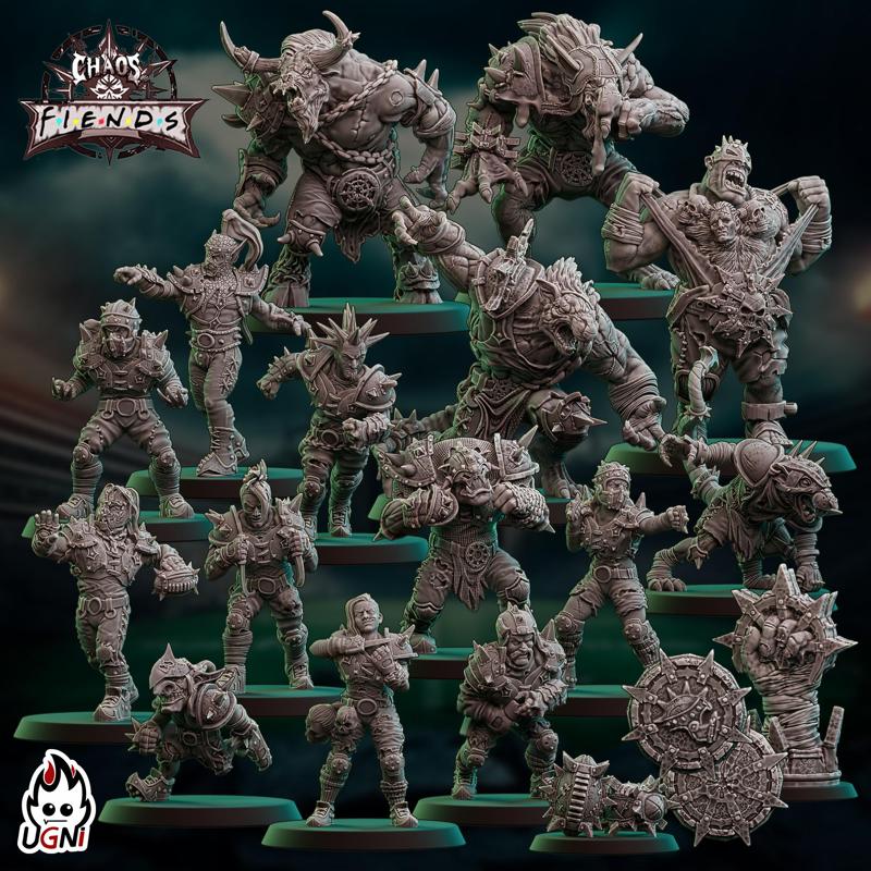 Fiends of Chaos  - Chaos - Fiends of Chaos -UGNI- Fantasy Football