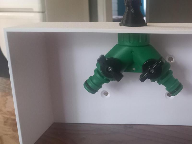 Box for greenhouse or garden