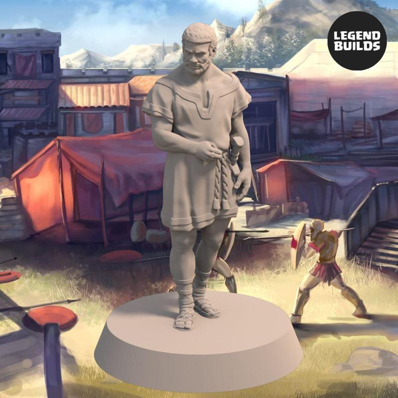 Alaster from Megapion - 3D printable miniature - STL file