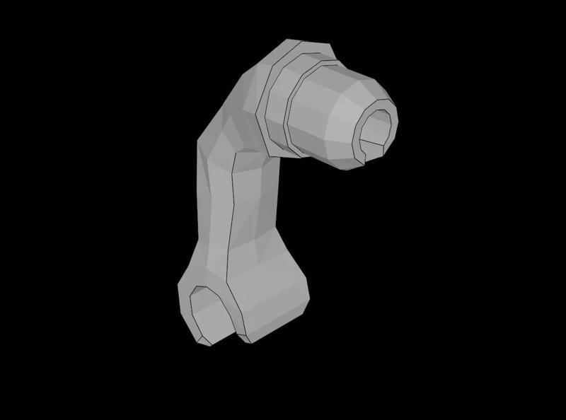 Lego Compatible (21969.dat) Arm Ghost Slimer   