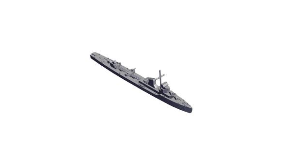 1/1250 Scale Russian Gremyashchy Destroyer Class 1942.stl