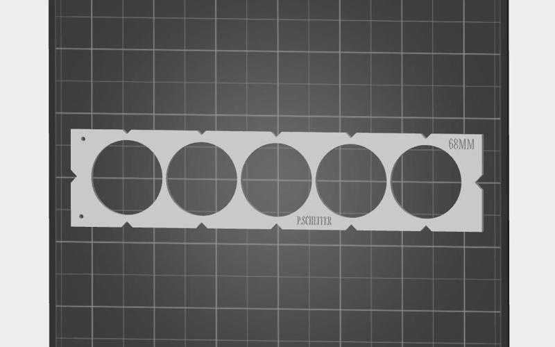 Schablone 68mm Patrick