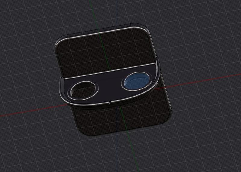 Double ToothBrush Wall holder