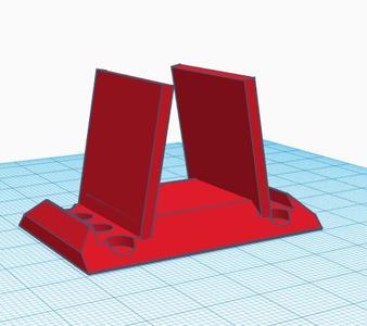 Dual Phone Stand
