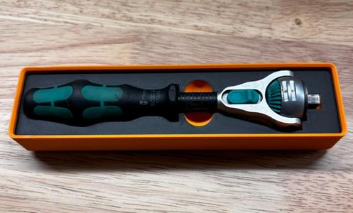 Wera 8000A Zyklop Speed 1/4" Rachet - Gridfinity